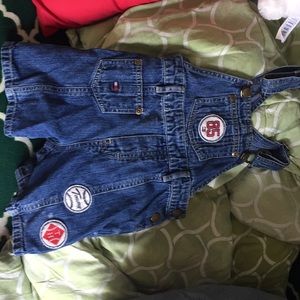 Tommy Hilifiger Overall Shorts 18-24 months